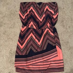 NWOT Express Strapless Dress Size M